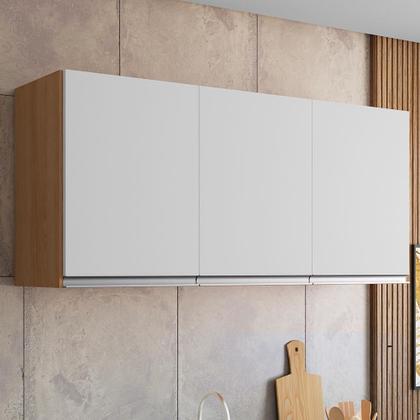 Imagem de Armário Aéreo Andréia 120cm 3 Portas - AJL Móveis