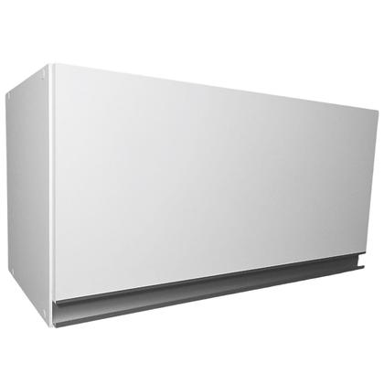 Imagem de Armário Aéreo Basculante 60cm 100% MDF Branco Para Cozinha Lavanderia Montado