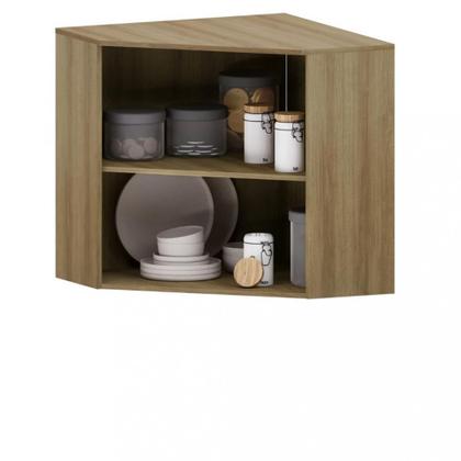 Imagem de Armário Aéreo Canto Diagonal 2 Portas 74cm Isis Luciane