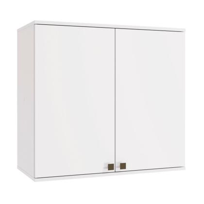 Imagem de Armário Aéreo Celeste Kappesberg 100% MDF 2 Portas Branco 80cm