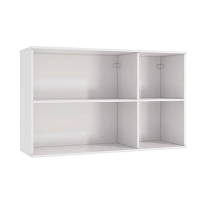 Imagem de Armário Aéreo Celeste Kappesberg 100% MDF 3 Portas Branco 120cm