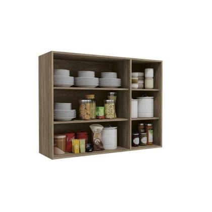 Imagem de Armário Aéreo com Vidro 3 Portas 120cm Maxxi