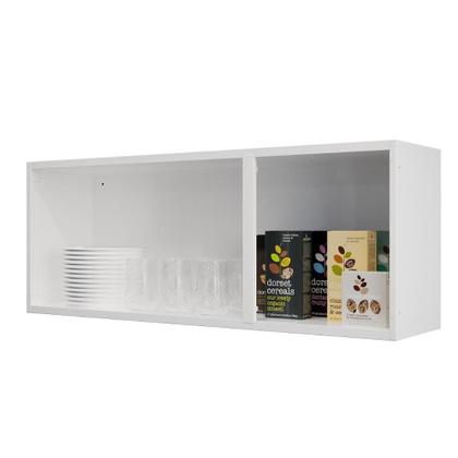 Imagem de Armário Aereo de cozinha Itatiaia Rose com 3 portas cor Branco - ARM-105