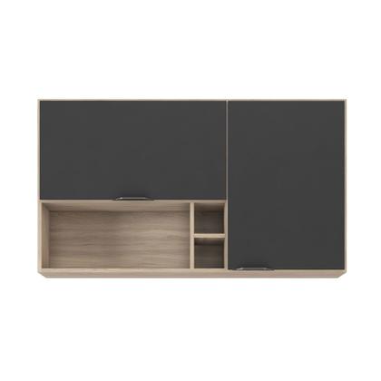 Imagem de Armário Aéreo Firenze 120cm 2 Portas com Nicho e Adega 94221 Demóbile