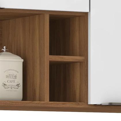 Imagem de Armário Aéreo Firenze 120cm 2 Portas com Nichos Demobile