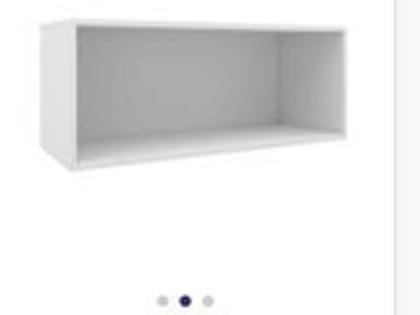 Imagem de Armário Aéreo Geladeira Cozinha e Lavanderia 1 Porta Top Class 0,80m Branco Batrol