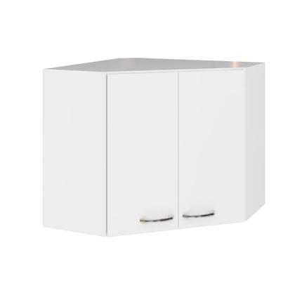 Imagem de Armário Aéreo Modulado De Canto Fidelitá Viena 75 Cm 2 Portas Branco