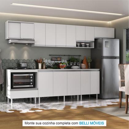 Imagem de Armário Aéreo Multiuso 70Cm 2 Portas De Correr 100% Mdf