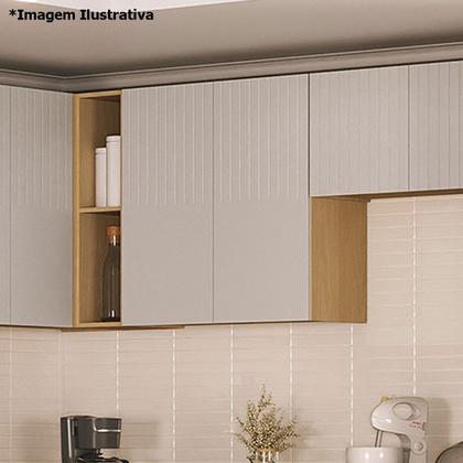 Imagem de Armário Aéreo para Cozinha 80 cm 2 Portas Aurora
