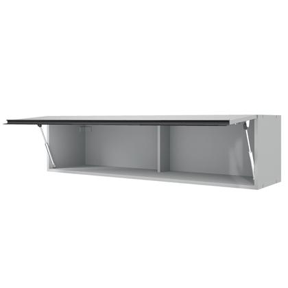 Imagem de Armário Aéreo Planejado Porta Basculante 120cm Nara CabeCasa MadeiraOriginals Cinza