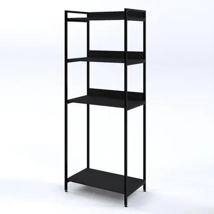 Imagem de Armário Aparador Para Cozinha Estilo Industrial, AÇO/MDF