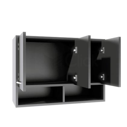 Imagem de Armário Balcão Aéreo 3 Portas Parede Cozinha Multiuso