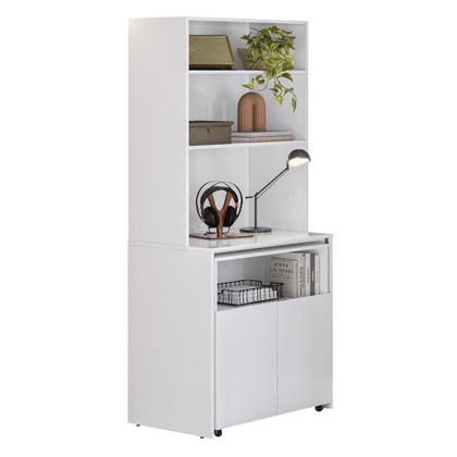 Imagem de Armário Bancada de Cozinha 2 portas com Mesa Retrátil Duo