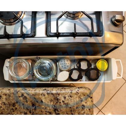 Imagem de Armário Carrinho Organizador Multiuso Com 3 Prateleira Arthi