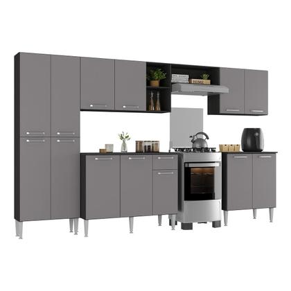 Imagem de Armário Cozinha Modulada Completa 298cm Pequim Top Multimóveis MP3768