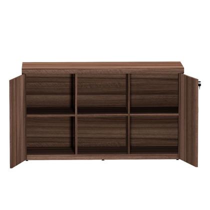 Imagem de Armário Credenza Com Prateleira PE40 Pandin 1,20 M Walnut