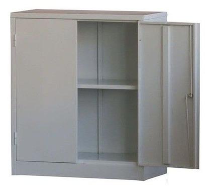 Imagem de Armário de Aço PA-1000 - Prateleira e fechadura, escritório, recepção, escola, guarda volumes, home-office, comercio, loja