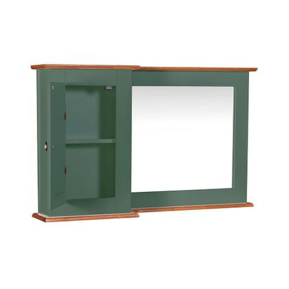 Imagem de Armário De Banheiro Com Espelho 1 Porta e Prateleira Dália 3059-97 Linz Móveis