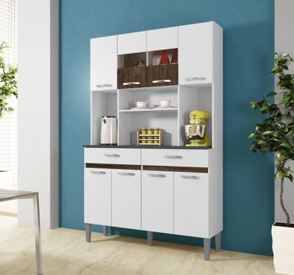 Imagem de Armario de Cozinha 8 Portas 2 Gavetas Onix CHF Moveis