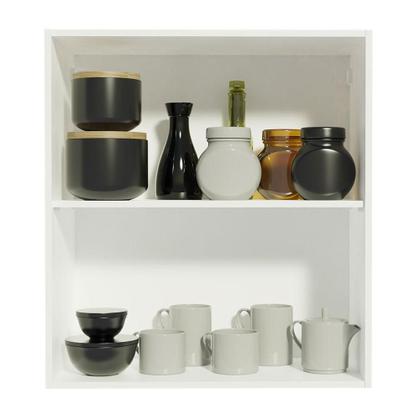 Imagem de Armário de Cozinha Aéreo 60 cm 1 Porta Branco Reims Madesa