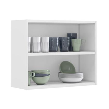 Imagem de Armário de Cozinha Aéreo Itatiaia Aço 2 Portas Florença Branco Neve