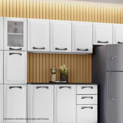 Imagem de Armário de Cozinha Aéreo Itatiaia Aço 3 Portas New Premium Branco Neve