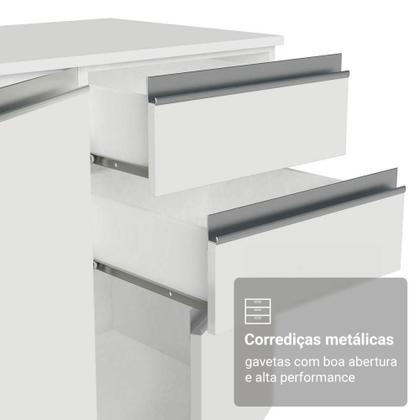 Imagem de Armário de Cozinha Compacta 100% MDF 180 cm Branco Smart Madesa 03