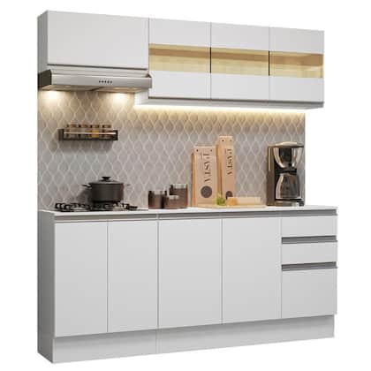 Imagem de Armário de Cozinha Compacta 100% MDF 180 cm Smart Madesa 01