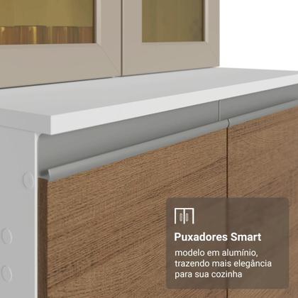 Imagem de Armário de Cozinha Compacta 100% MDF 180 cm Smart Madesa 03