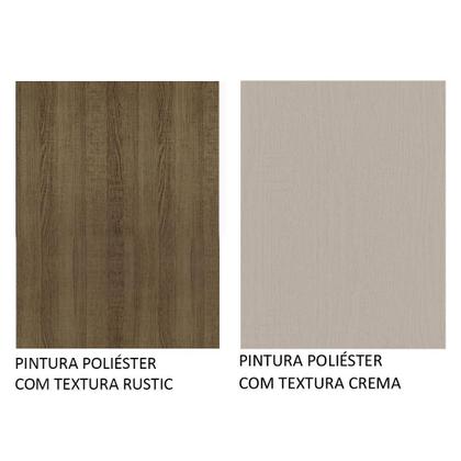 Armário de Cozinha Compacta 120cm Life Madesa Imagem de Armário de Cozinha Compacta 120cm Life Madesa