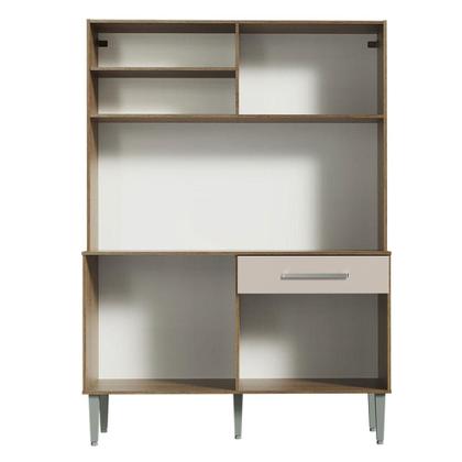 Armário de Cozinha Compacta 120cm Life Madesa Imagem de Armário de Cozinha Compacta 120cm Life Madesa