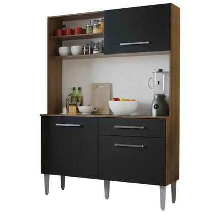 Imagem de Armário de Cozinha Compacta 120cm Life Madesa