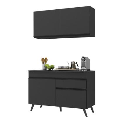 Imagem de Armário de Cozinha Compacta 2 peças MP3687.895 Veneza Preto
