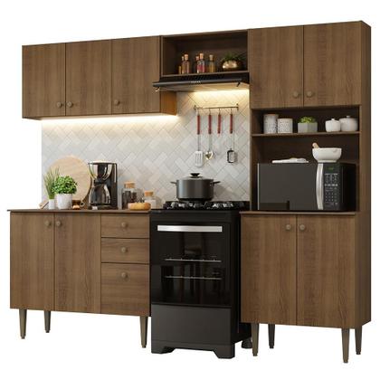 Imagem de Armário de Cozinha Compacta 235cm Gourmet Madesa 01