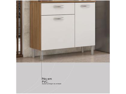 Imagem de Armário de Cozinha Compacta Demobile Malta 4 Portas