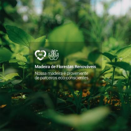 Imagem de Armário de Cozinha Compacta Rustic/Preto Emilly Pop Madesa XA