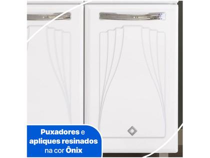 Imagem de Armário de Cozinha Compacta Telasul Cristal 9 Portas de Aço