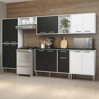 Imagem de Armário de Cozinha Compacta Xangai Jazz Multimóveis Branco
