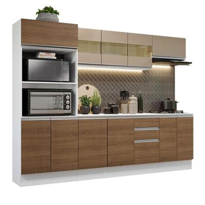 Imagem de Armário de Cozinha Completa 100% MDF 250 cm Smart Madesa 01
