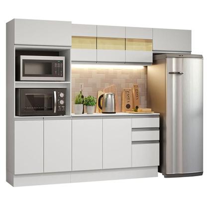 Imagem de Armário de Cozinha Completa 100% MDF 250cm Smart Madesa 03