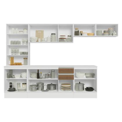 Imagem de Armário de Cozinha Completa 100% MDF 300 cm Smart Madesa 04