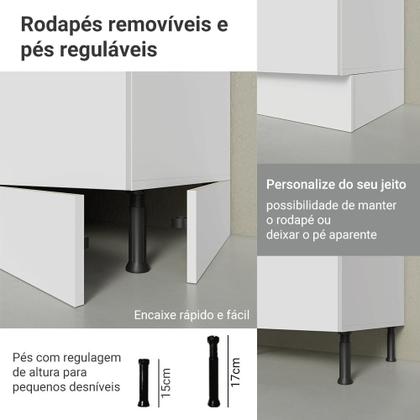 Imagem de Armário de Cozinha Completa 100% MDF 310 cm Smart Madesa 03