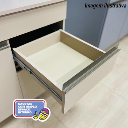 Imagem de Armário de Cozinha Completa 150 com Balcão para pia 9 Portas Line