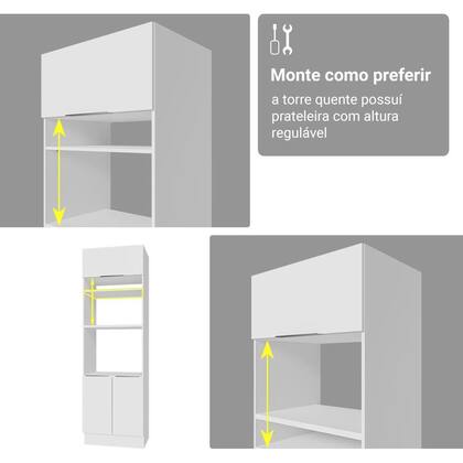 Imagem de Armário de Cozinha Completa 340cm Stella Madesa 01