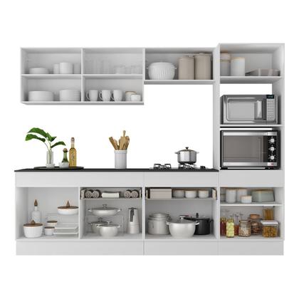 Imagem de Armário de Cozinha Completa 5 peças com Rodapé MP2180 Made Multimóveis