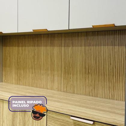 Imagem de Armário de Cozinha Completa com Balcão para pia 10 Portas Glam