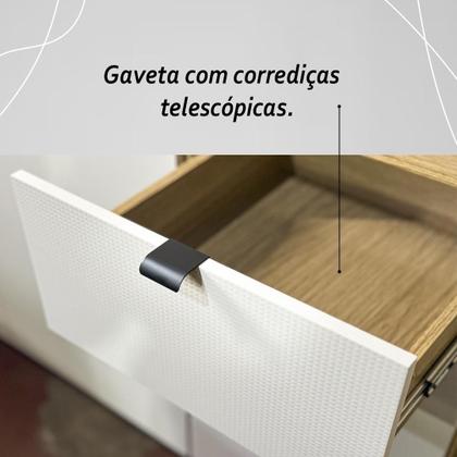 Imagem de Armário de Cozinha Completa com Balcão para pia MDF 9 Portas Vert Plus