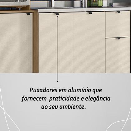 Imagem de Armário de Cozinha Completa com Balcão para pia MDF 9 Portas Vert Plus