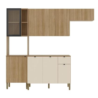 Imagem de Armário de Cozinha Completa MDF 9 Portas Vert Plus