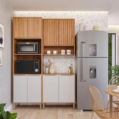 Imagem de Armário de Cozinha Divina com Torre Quente 150 cm 8 Portas